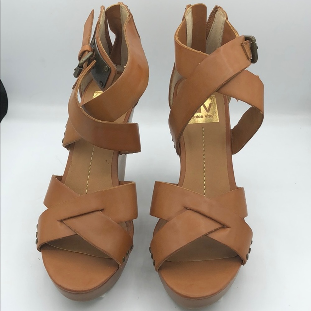 DOLCE VITA WOMES WEDGE SANDALS SIZE 7
